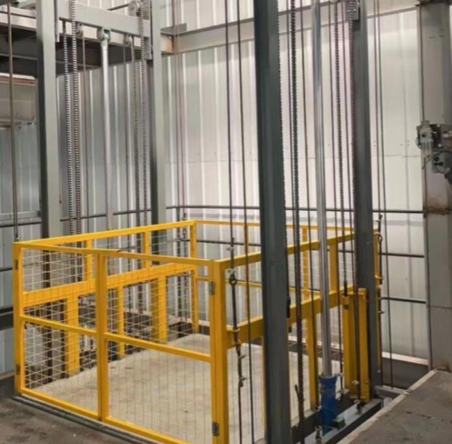 钦州导轨式升降机一般加工周期