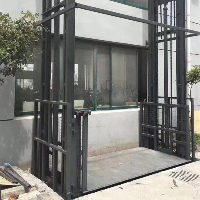 钦州5吨室外升降货梯